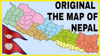 The original map of Nepal ||seed art||#GOCOOL_ART