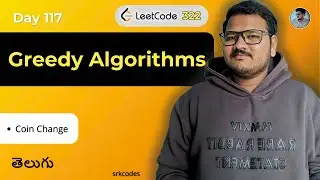 Coin Change Problem Telugu | Greedy, BFS Approach | Leetcode 322 | Python DSA | srkcodes