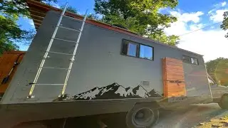 Absolutely Cozy Off-Grid Mobile Tiny Home - Converted Box Truck  | Tiny House Concepts