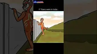 What if the Colossal Titan Attacked INDIA? See the Reality for yourself! 😳 #Anime