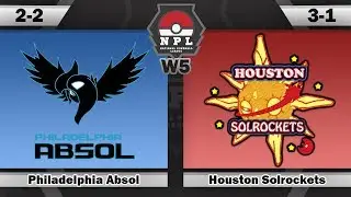 NPL Majors Season 9 vs TheBeesKnees: Philadelphia Absol vs Houston Solrockets