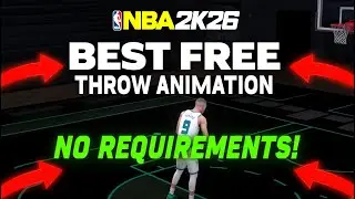 NBA 2K26 - The Best Easiest Free Throw Animation (No Requirements!)