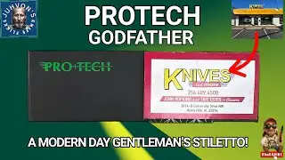 Этот черный нож AUTO &mdash; просто СУПЕР! | Обзор Protech GODFATHER