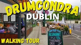 Drumcondra Subur in Dubli 4K Walking Tour