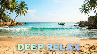 Tropical Relaxing Beach | Chillout Tropical Music & Peaceful Vibes for Work, Study & Calm