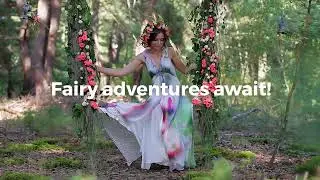 Enchanted fairies and flowers.