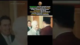 Bung Karno & CIA di Era Perang Dingin‼️