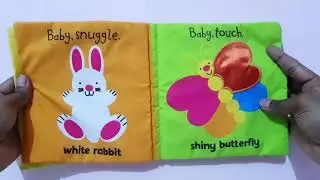 Book Review - Baby Touch Snuggle Book (Cloth book for babies) - How to Read & Review