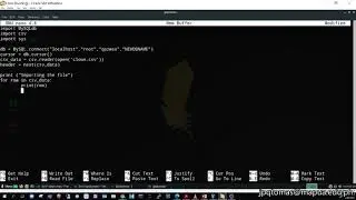 Part 5 - Simple Python script to import CSV data to MySQL database