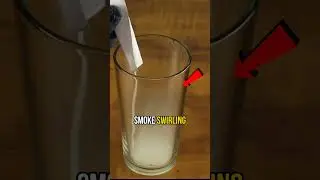 How to create a floating smoke effect #shorts #experiment #tricks