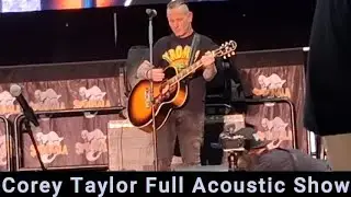 Corey Taylor Full Acoustic Show at Spookala Horror Convention April 2025