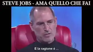 Steve Jobs - Devi amare ci&ograve; che fai -By Vincenzo Cento Parma