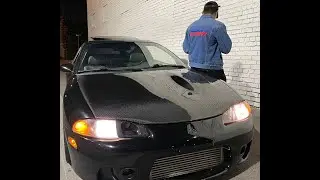 Eclipse GSX Carbon Fiber Headliner // Carbon Center Console Install !!!
