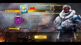 Using Double Rank Points Card