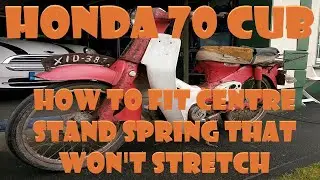 Fit Centre Stand Spring on Honda 70 Cub
