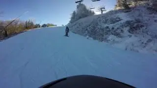 Skiing at Canaan Valley West virginia
