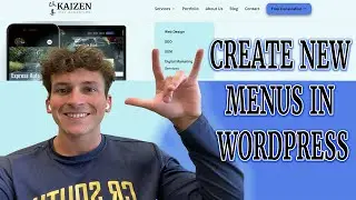 WordPress Website Header/Footer Menu Tutorial