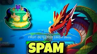 Dragon West Spam PvP Bounty Hunting | Blox Fruits Roblox