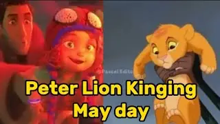 Spider Verse but it's just Peter Lion Kinging May Day......