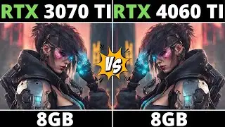 RTX 3070 TI VS RTX 4060 TI in 2024 - THEY ARE CLOSE BUT ONE IS MORE EXPENSIVE
