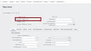 Sage Business Cloud Accounting (AME) - Adding an Item