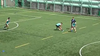 Quickie and X 2人進攻模式及交叉 (EdU Touch Kit 2)
