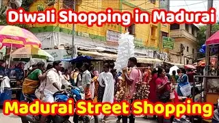 Diwali Shopping in Madurai|Madurai Street Shopping 
