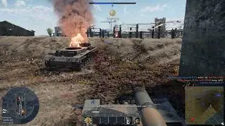 Moment Of a sweden tank