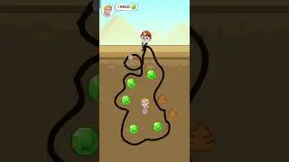 #Pull the Gold 💥is a small puzzle game. The player plays the role of a gold miner and needs Level-4