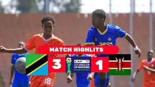 HIGHLIGHTS | TANZANIA 3-1  KENYA| U17 AFCON QUALIFIER | MR.DEE AFRICA