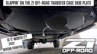 Защита раздаточной коробки Z1 Off-Road: необходимая вещь для Nissan Frontiers на бездорожье!