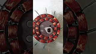 12+12 Chilling Fan Wanding Data Original 12MM Copper wire 36N #shorts #education #youtube #chilling