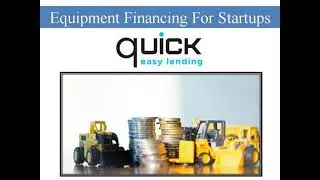 Equipment Financing For Startups