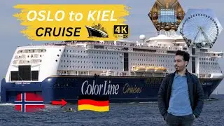 Full Oslo&ndash;Kiel Ferry Adventure 🇳🇴🚢🇩🇪 | Color Line Complete Journey | 4K