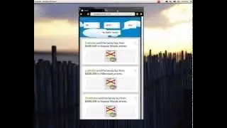 Travvik Web App example video