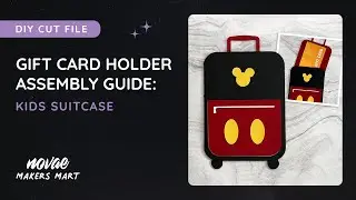 Mickey Mouse Gift Card Holder | DIY Kids Disney Gift Card Holder