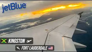 JetBlue A320 (Full Flight Report) | New NY Jets Livery | Kingston to Fort Lauderdale