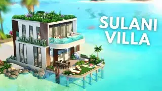 Beach Villa 🏖️ | The Sims 4 | Speed Build | NO CC (Sulani)