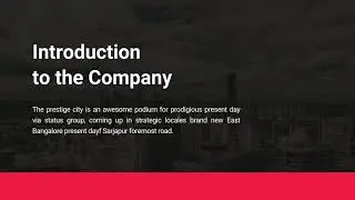 The Prestige City I Prestige Group Pre Launch Project