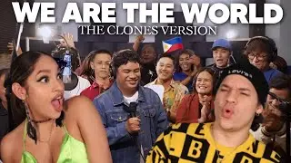 This what happens when Filipino CLONES Sing TOGETHER! Latinos react to The Clones - We are the world