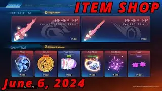 June 6 Rocket League Item Shop: REHEATER BOOST AND TRAIL!