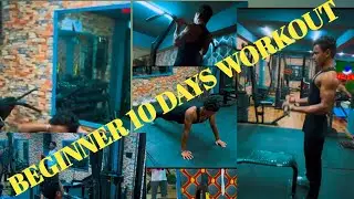 10 DAY'S MIX WORKOUT PLAN FOR BEGINNER ❤️💪🔥 | FULL BODY WORKOUT | SHC GYM