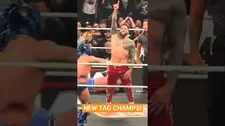 The Usos NEW Tag Team Champions | WWE Monday Night Raw | 12-29-25 #wwe #theusos #mondaynightraw