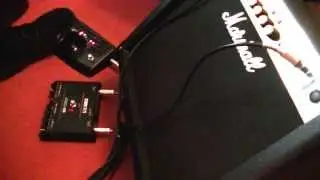 SESSIONETTE 75 DISTORTION PEDAL  [SP75]   THROUGH A MARSHALL MG 30