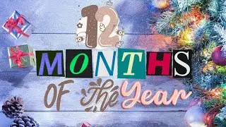 The months of year|months names|12 months of the year|#kids#learning #trending #nurseryrhymes 