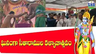 ఘనంగా సీతారాముల కళ్యాణోత్సవం|SNR TV MEDIA