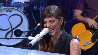 Christina Perri - Human - David Letterman 04 21 2014