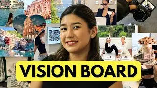 How to create a vision board on Canva (Vision board for 2025)