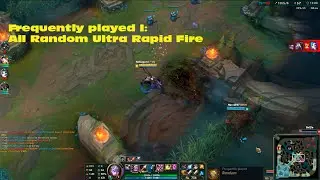 Frequently Played I: All Random Ultra Rapid Fire