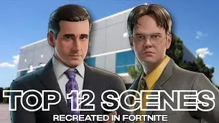 The Office in Fortnite! Top 12 MOST HILARIOUS Scenes You NEED to See